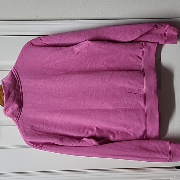 Victorias Secret PINK BARBIE CORE HOT PINK DOG Half Zip Sweatshirt M ACADEMIA - Picture 7 of 7